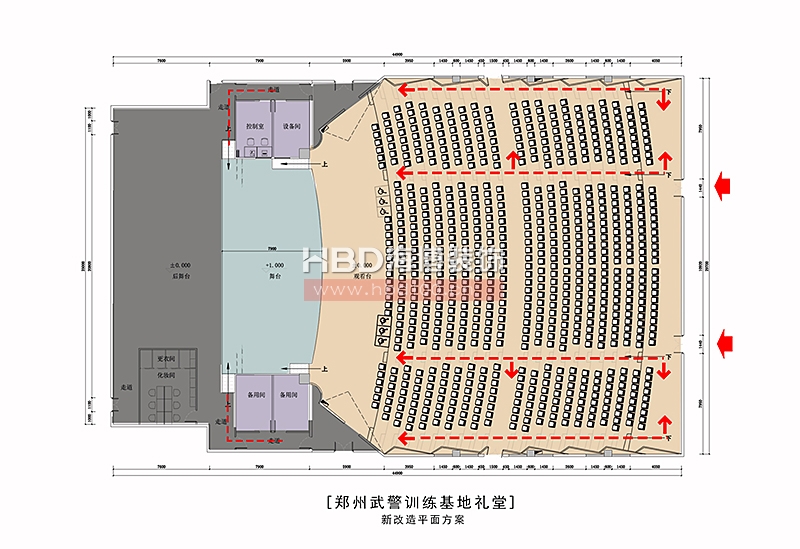 禮堂裝修設計,廣州裝修設計公司,學(xué)校裝修設計,海博裝飾.jpg