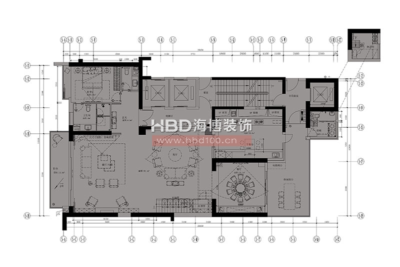 樣板房裝修設計,廣州裝飾公司,住宅設計裝修,海博裝飾.jpg