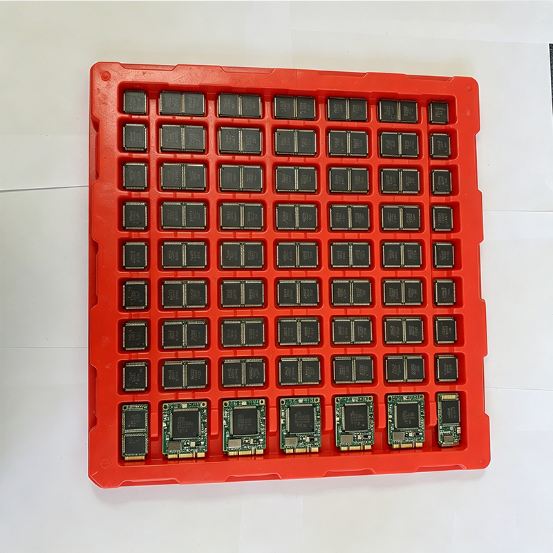 PCIe 總線控制器防靜電吸塑托盤
